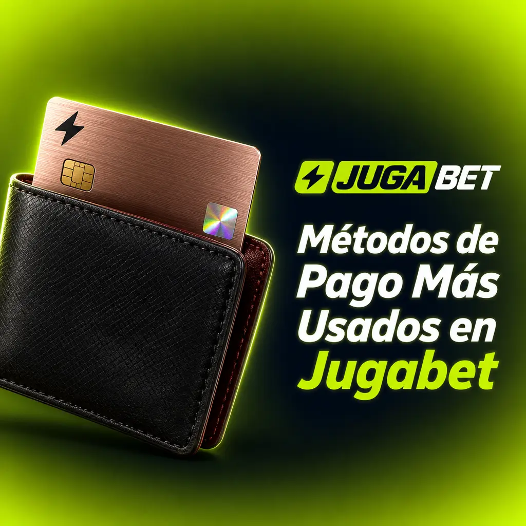 Métodos de pago disponibles en Jugabet