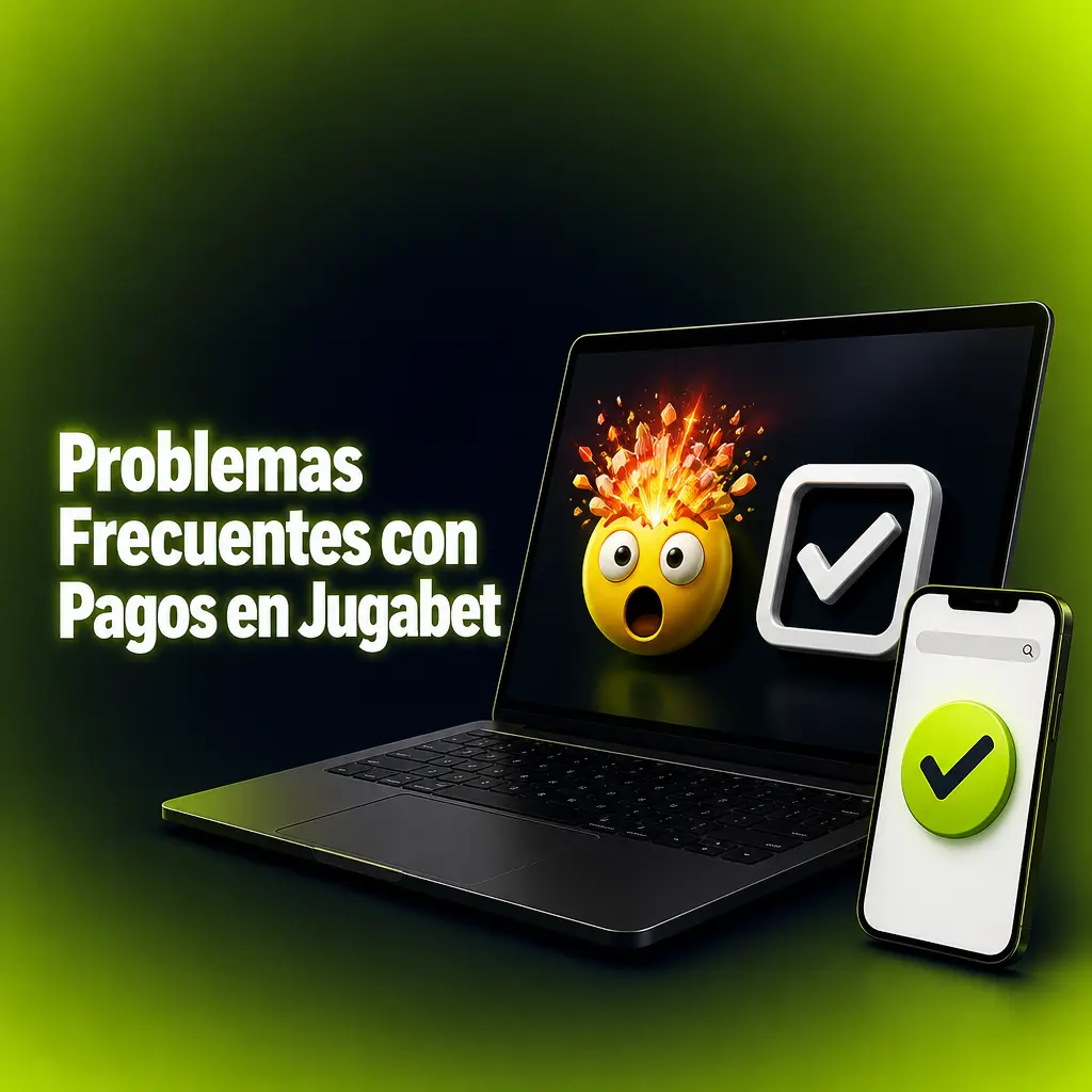 Usuario revisando el estado de un pago en Jugabet