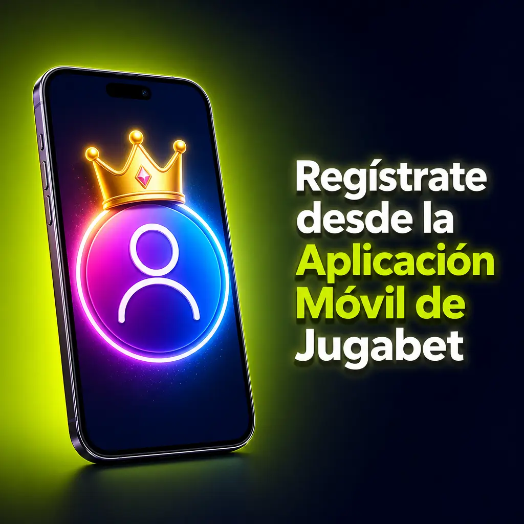 Pantalla de registro en la aplicación móvil de Jugabet